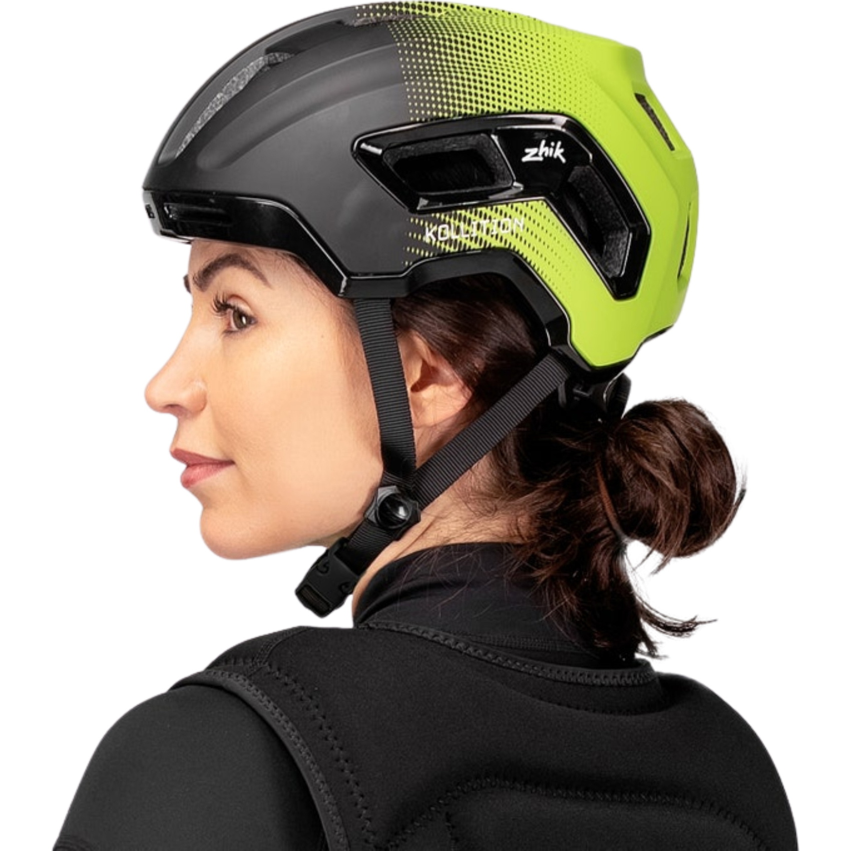 2026 Zhik Kollition Helmet HLM-0020-U-HVY - Hi-Vis